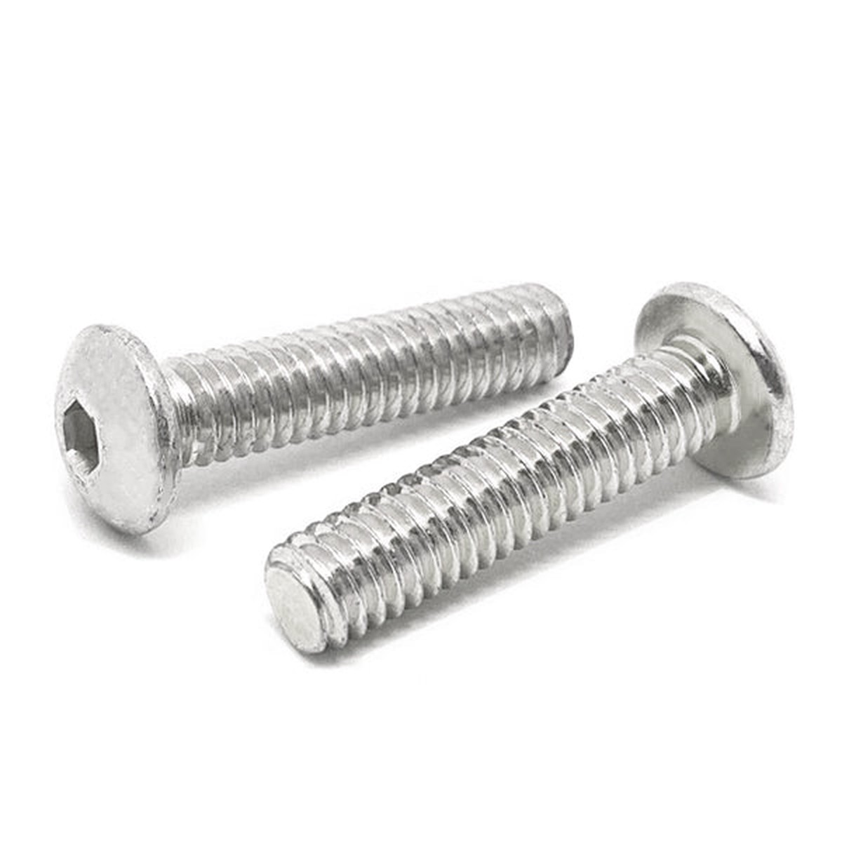 1/4"-20x2 1/2" 316 Stainless Steel Button Head Socket Cap Screws